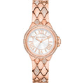 Michael Kors Women’s Quartz White Dial Rose Gold Stainless Steel 33mm Watch MK4810