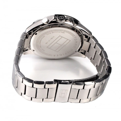 Tommy Hilfiger Men’s Quartz Grey Dial Stainless Steel 46mm Watch 1791122