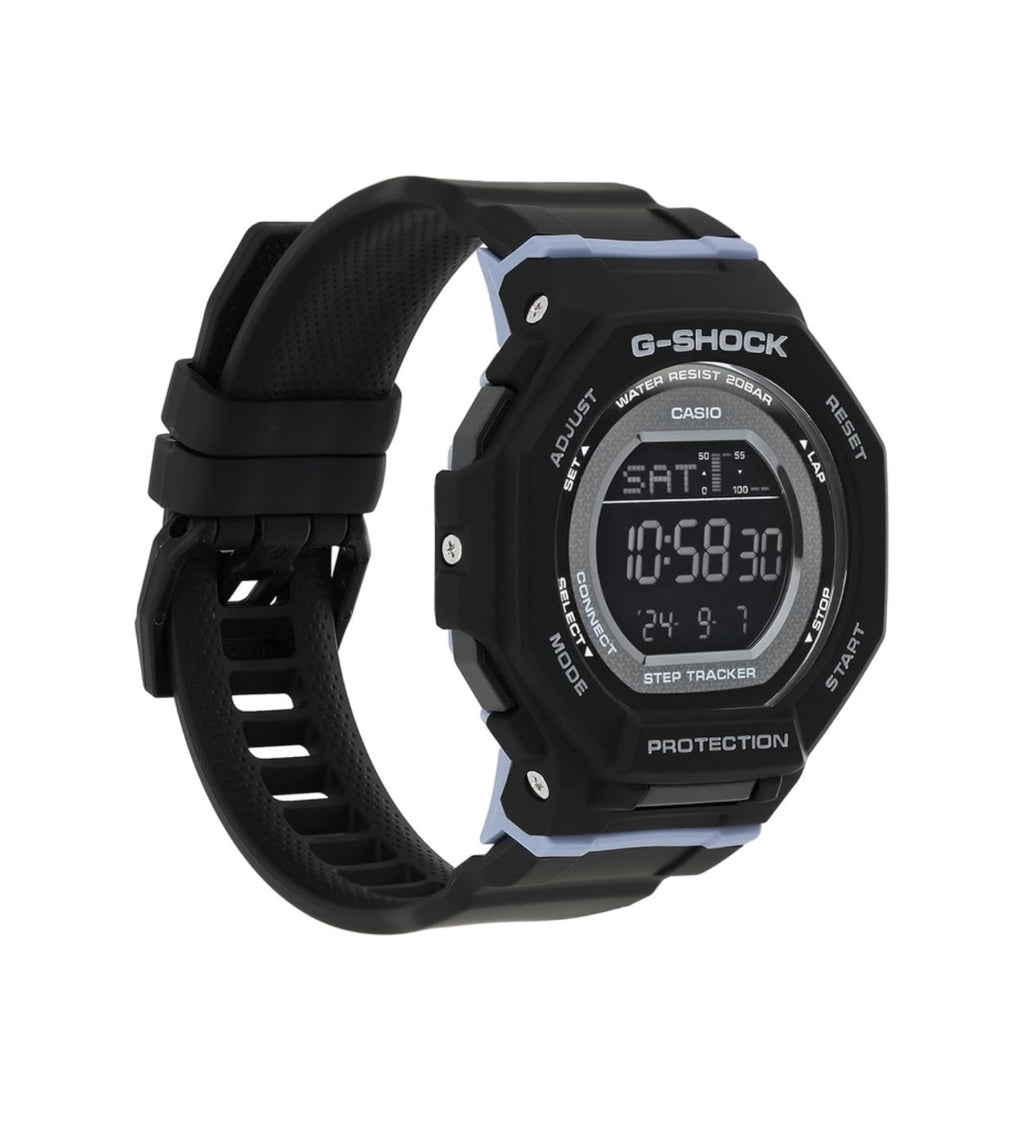 Casio G-Shock GMD-B300-1 Bluetooth Digital Step Tracker Bio-Based Resin Unisex Watch