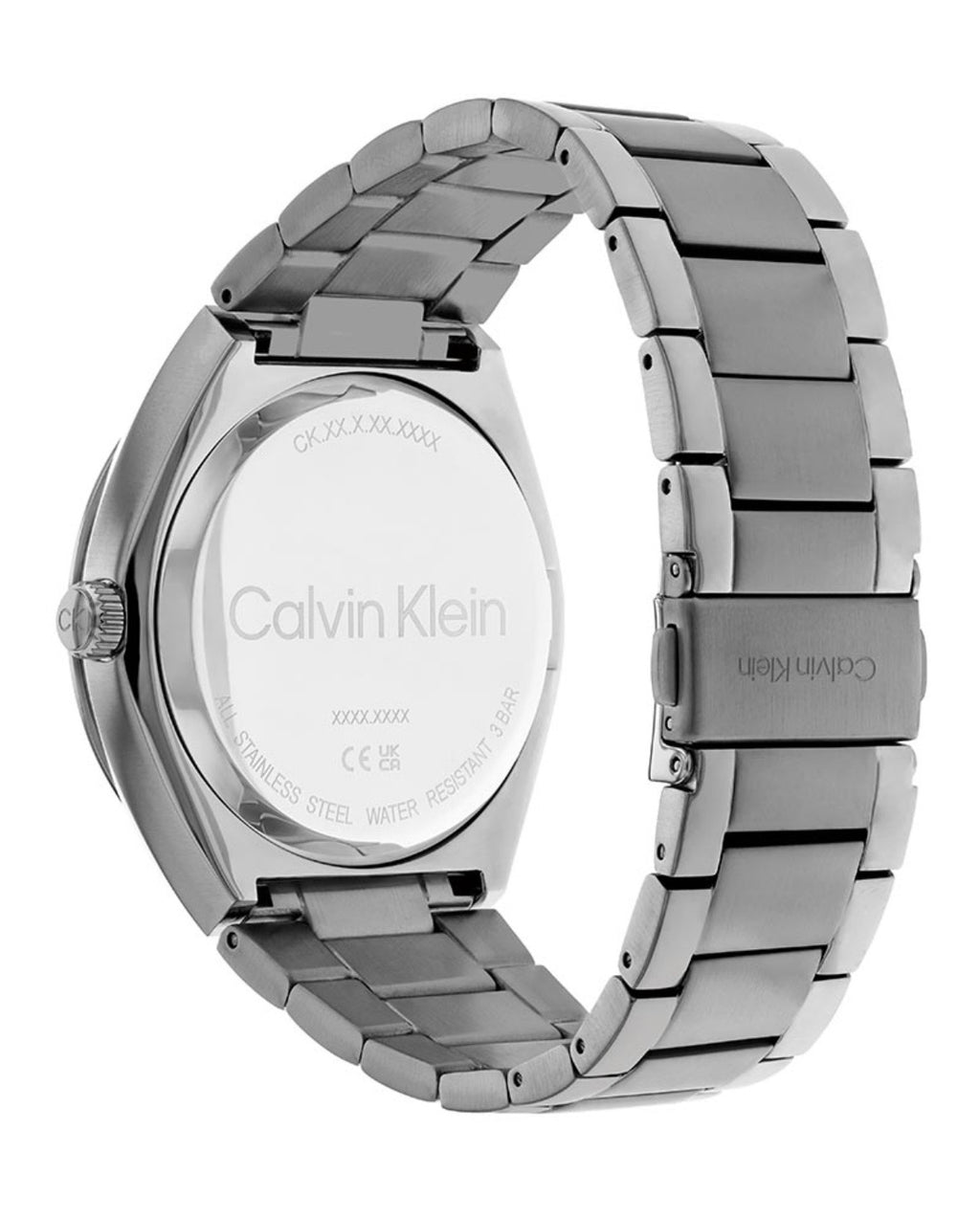Calvin Klein CK 25200197 Men’s Quartz Grey Stainless Steel Dark Grey Dial 44mm Watch