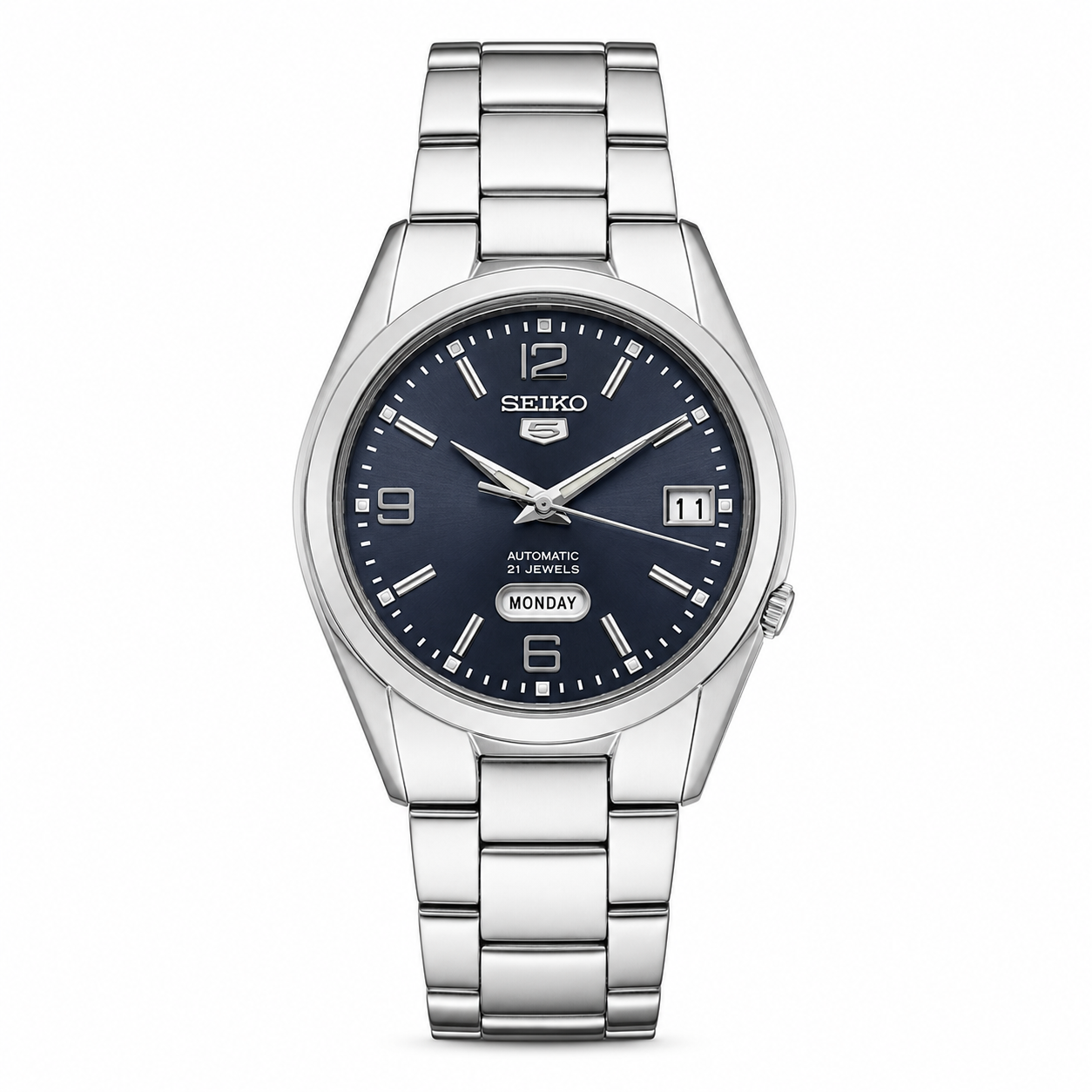 Seiko 5 SNK621K1 Automatic Blue Dial Men's Watch | Stainless Steel