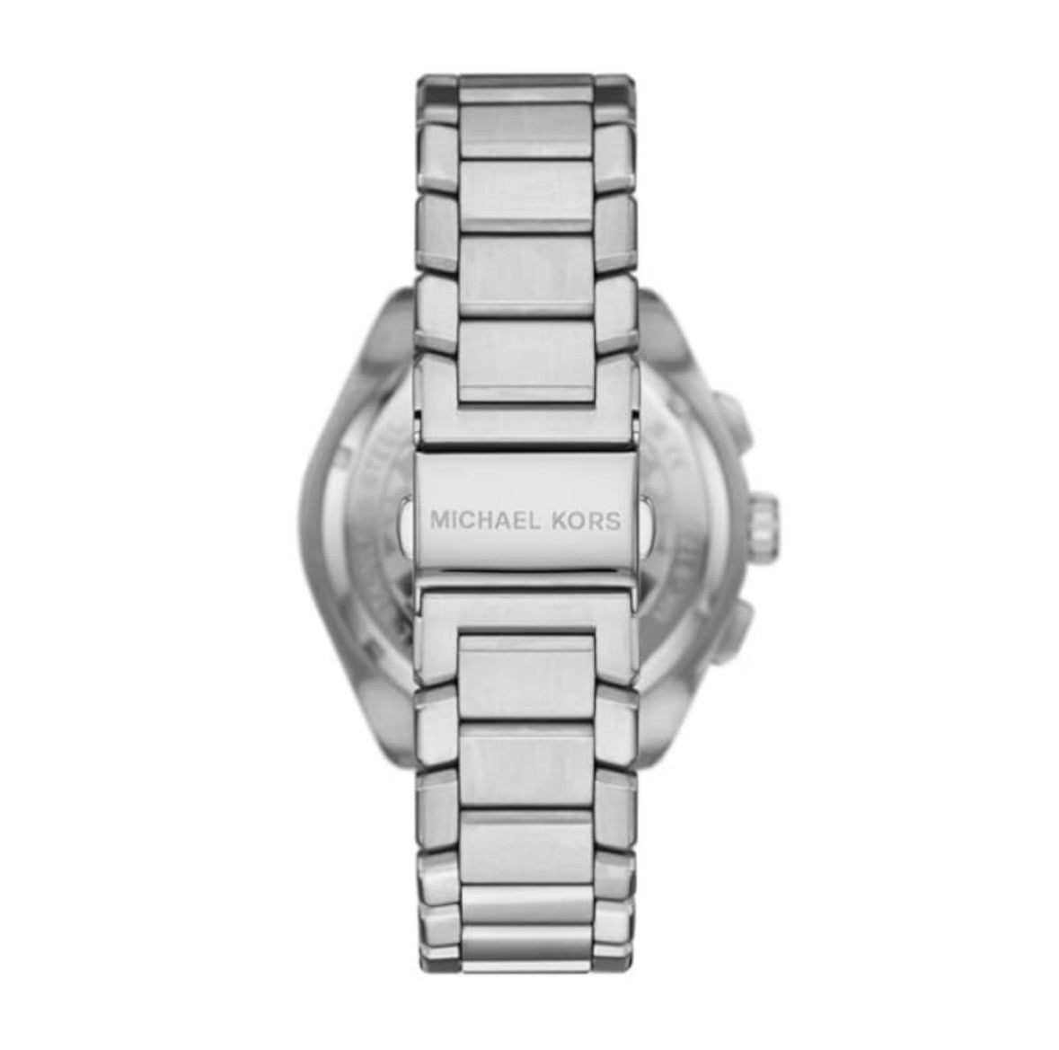 Michael Kors Men’s Chronograph Quartz White & Silver Dial Stainless Steel 44mm Watch MK9188