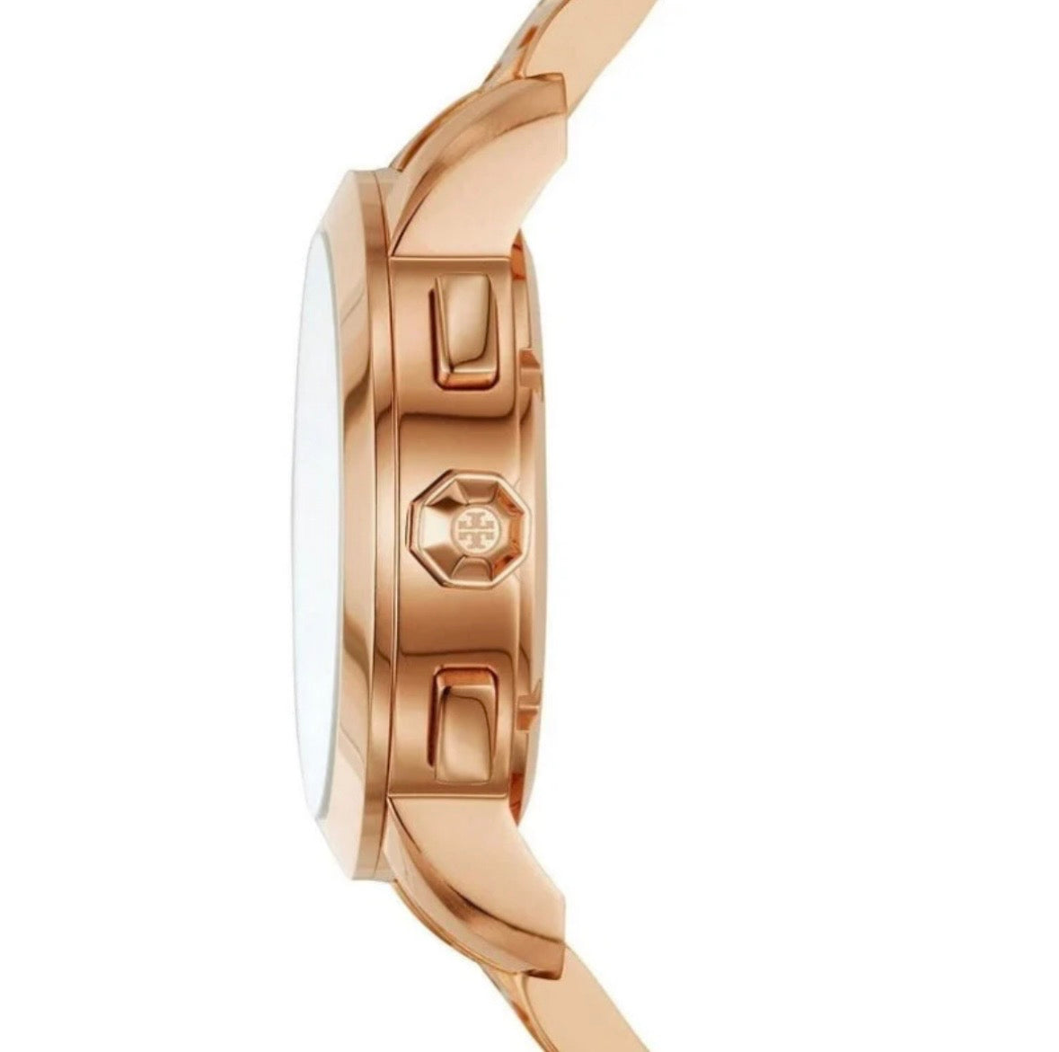 Tory Burch Women’s 37mm Rose Gold Chronograph Watch TBW1033