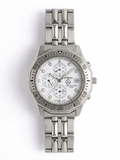 Pre-Owned TOROY Chronograph Men's Watch | Stainless Steel with Japanese Quartz Movement