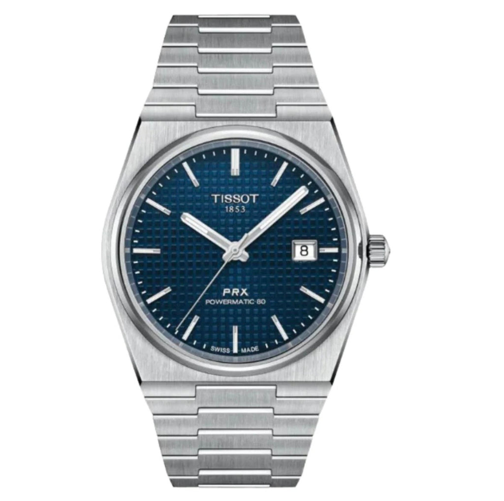 Tissot PRX Powermatic 80 T137.407.11.041.00 Men’s Swiss Automatic 40mm Blue Dial Watch