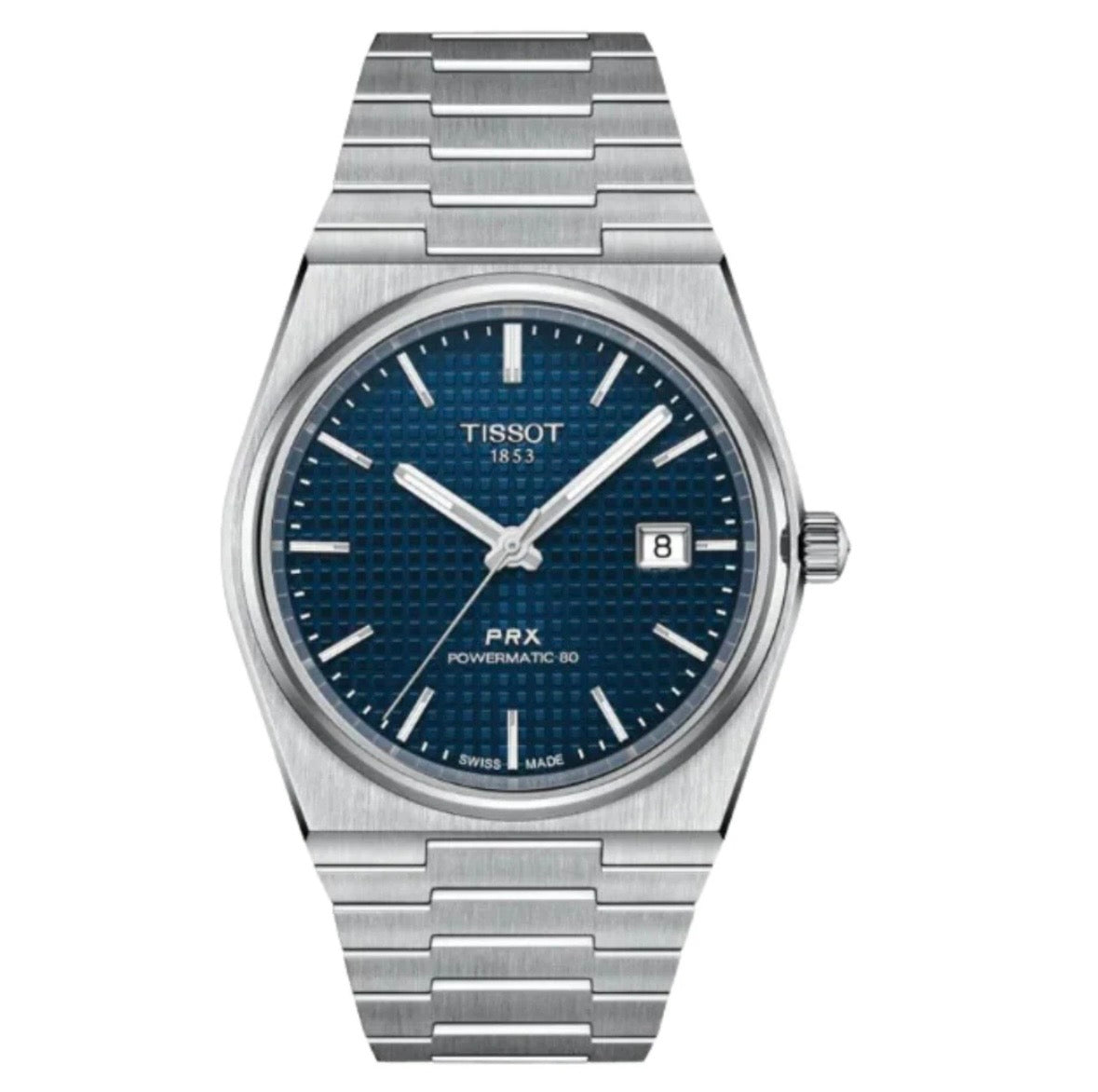 Tissot PRX Powermatic 80 T137.407.11.041.00 Men’s Swiss Automatic 40mm Blue Dial Watch