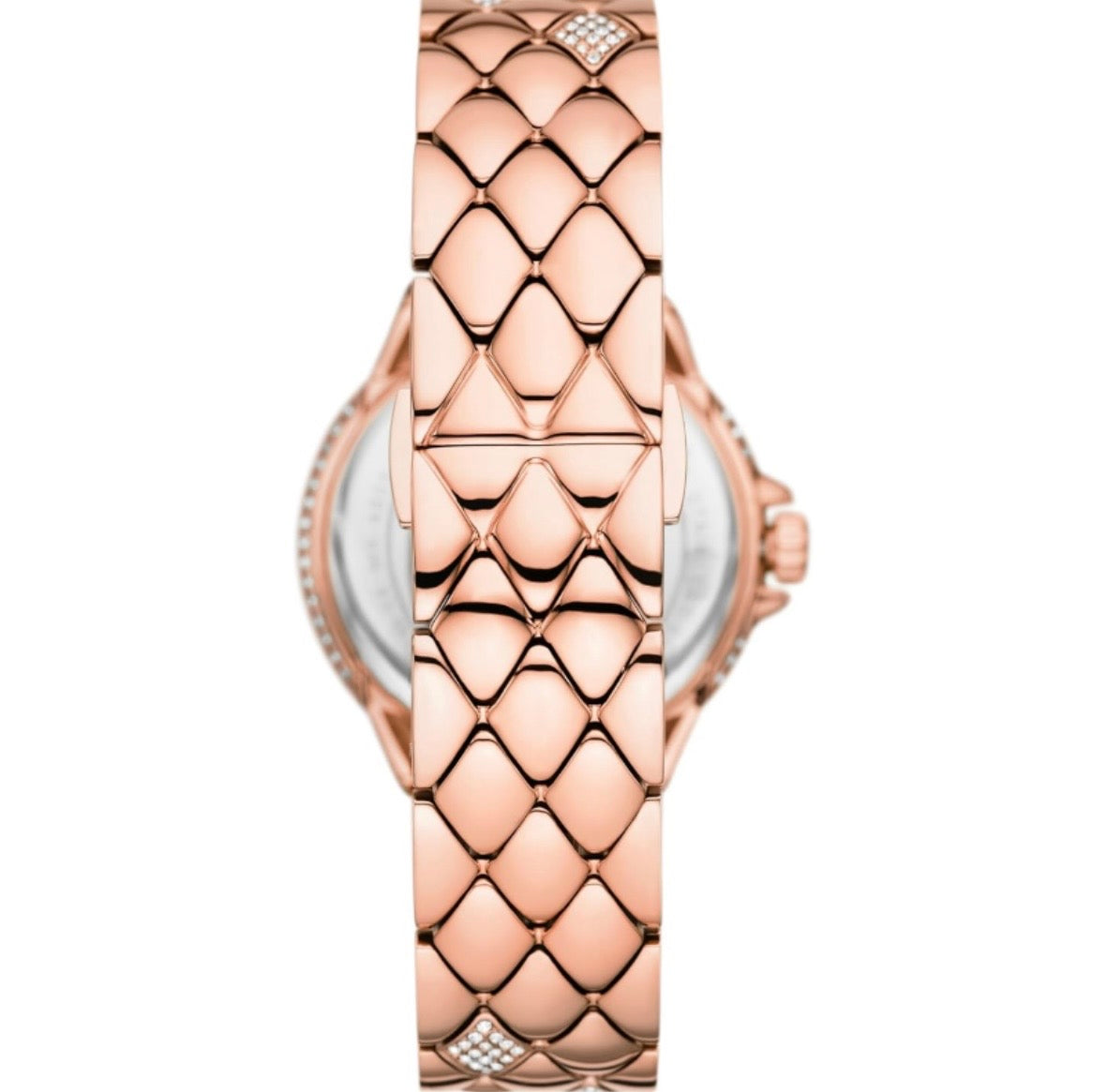 Michael Kors Women’s Quartz White Dial Rose Gold Stainless Steel 33mm Watch MK4810