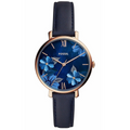 Fossil ES4673 Women’s Quartz Blue Leather Strap Blue Dial 36mm Watch