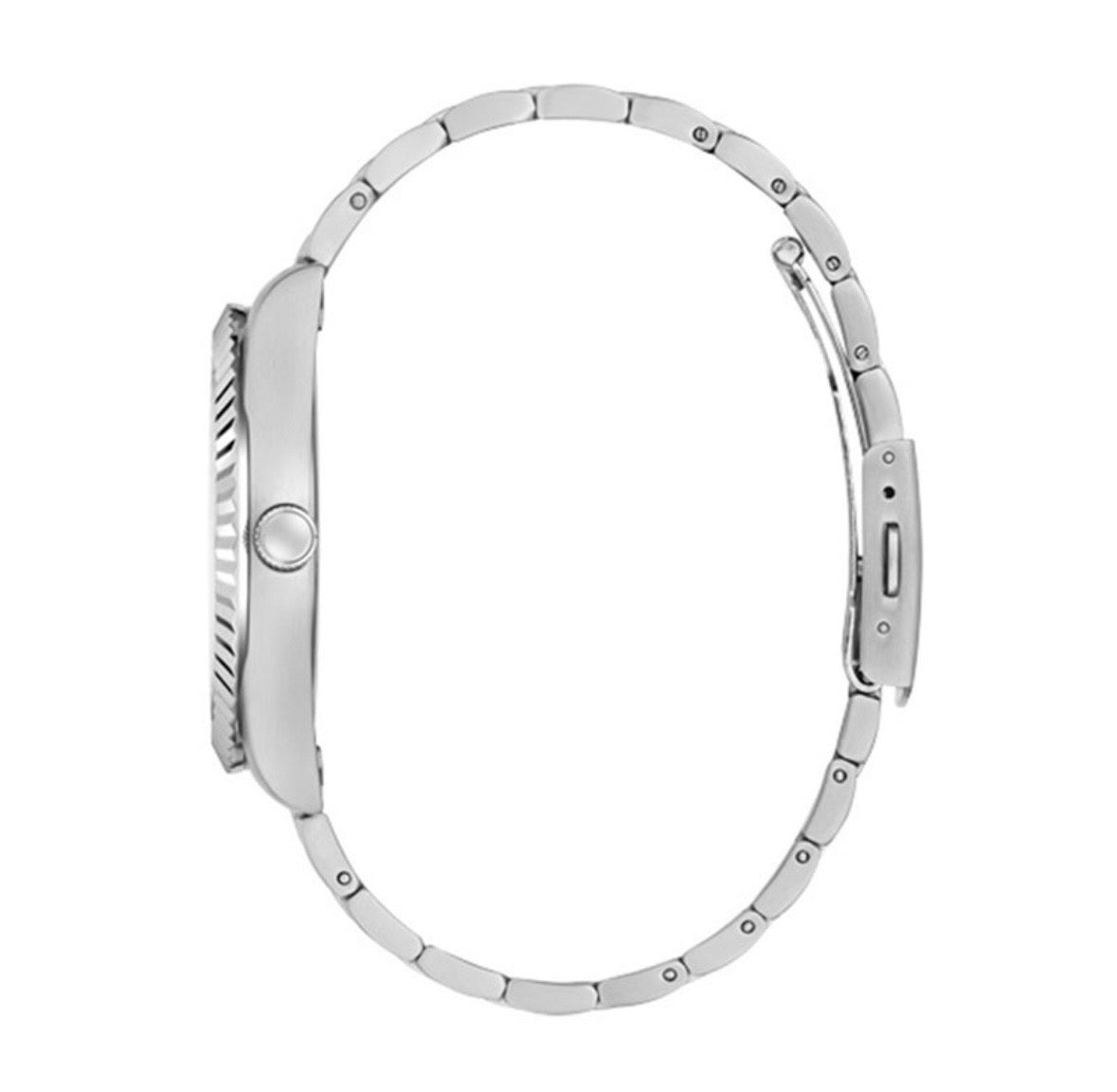Guess Men’s Quartz Turquoise Dial Silver Stainless Steel 42mm Watch GW0265G11