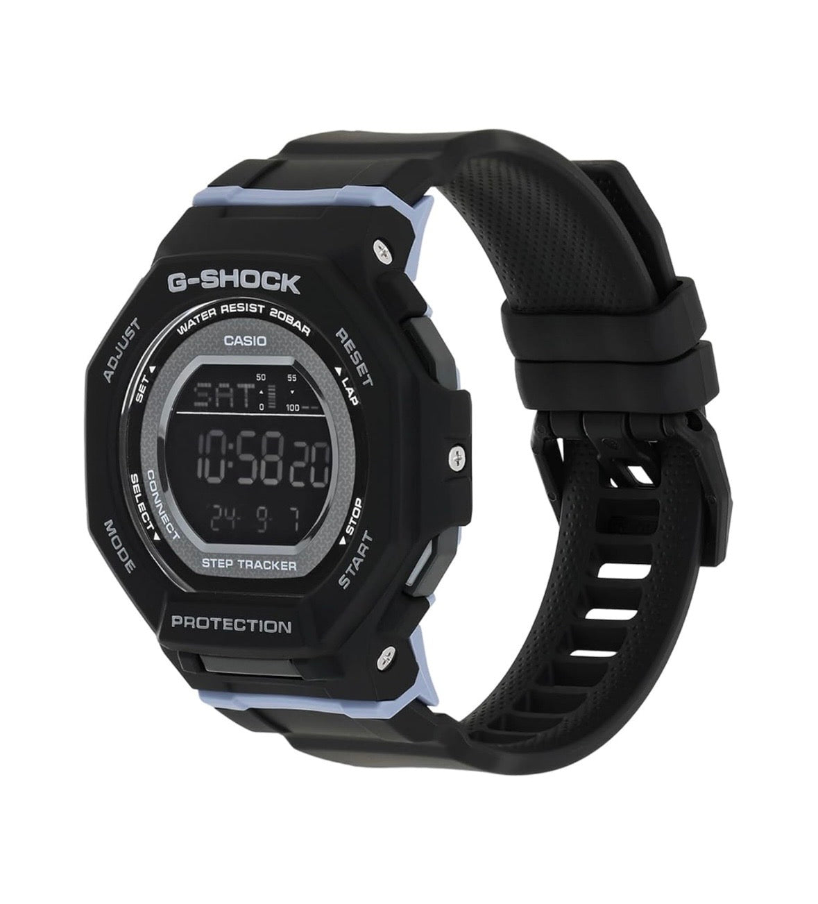Casio G-Shock GMD-B300-1 Bluetooth Digital Step Tracker Bio-Based Resin Unisex Watch