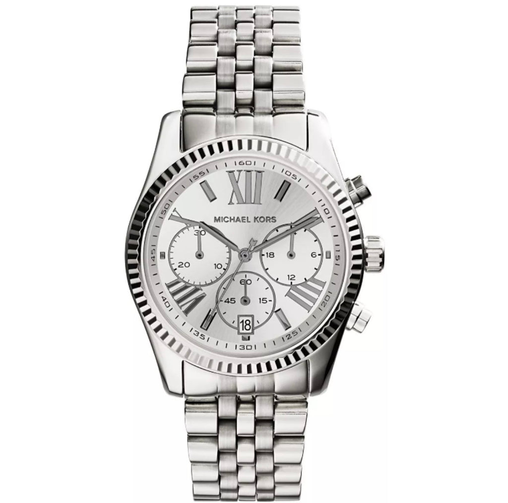 Michael Kors Women’s Quartz Silver Dial Stainless Steel 38mm Watch MK5555