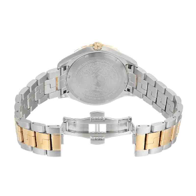 Versace Men's Swiss Made Quartz Silver Dial Stainless Steel 42mm Watch V11030015